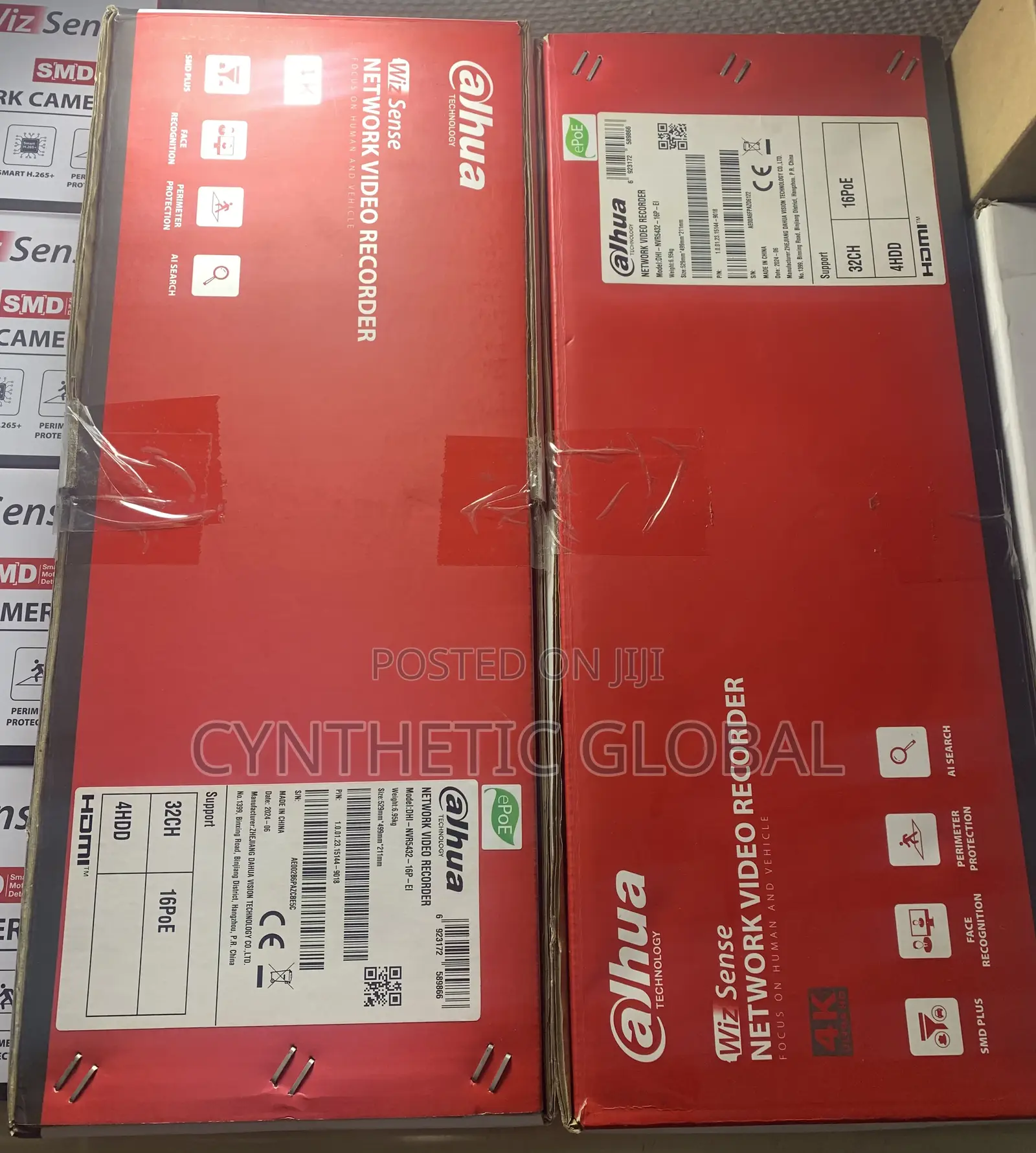 Model:Dhi - Nvr5432 - 16p - El Dahua 32ch NVR Poe 4sata