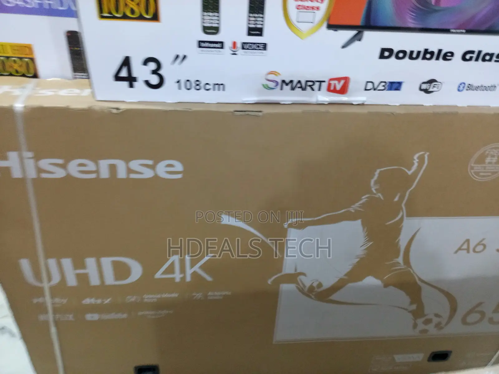 65-Inch Hisense Vidaa Smart Tv, 65a6h Super Edition.