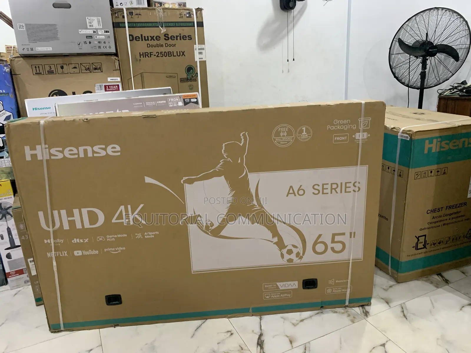 Hisense 65-Inch Smart Uhd Tv - Netflix, Youtube, Airplay