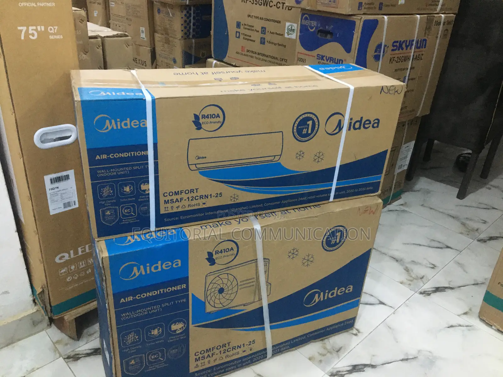 Midea Msaf-12crn1-25 – Advanced Ac With Smart Diagnosis