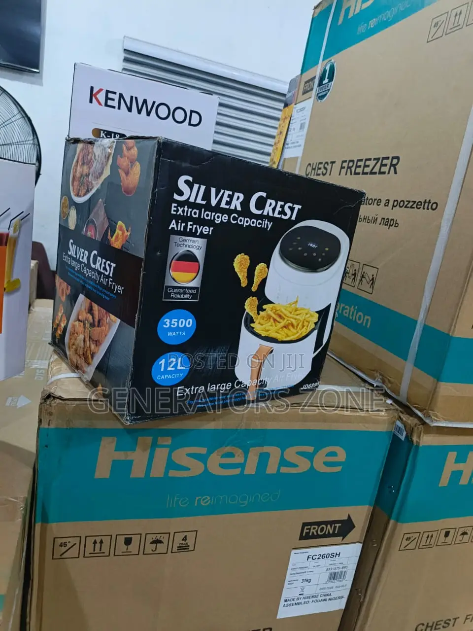 Your Best Kitchen Appliance 12l Silver Crest Air Fryer