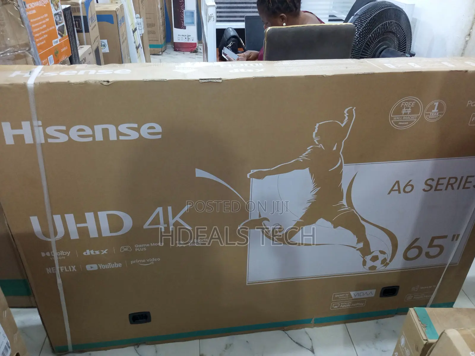 Hisense 65-Inch Super Uhd Smart Tv, 65a6h.