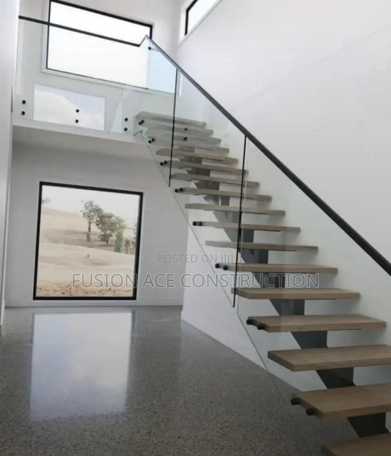 Plain Glass Handrails and Balconies