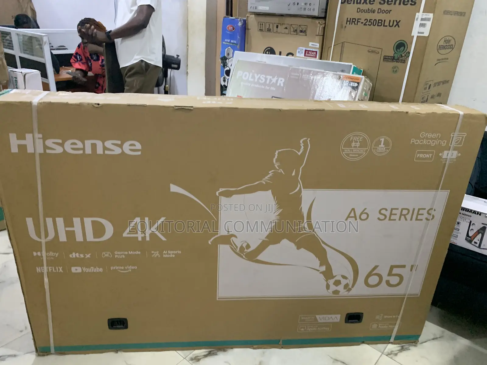 Hisense 65” Smart Tv – Hdmi 2.1 + Usb Connectivity