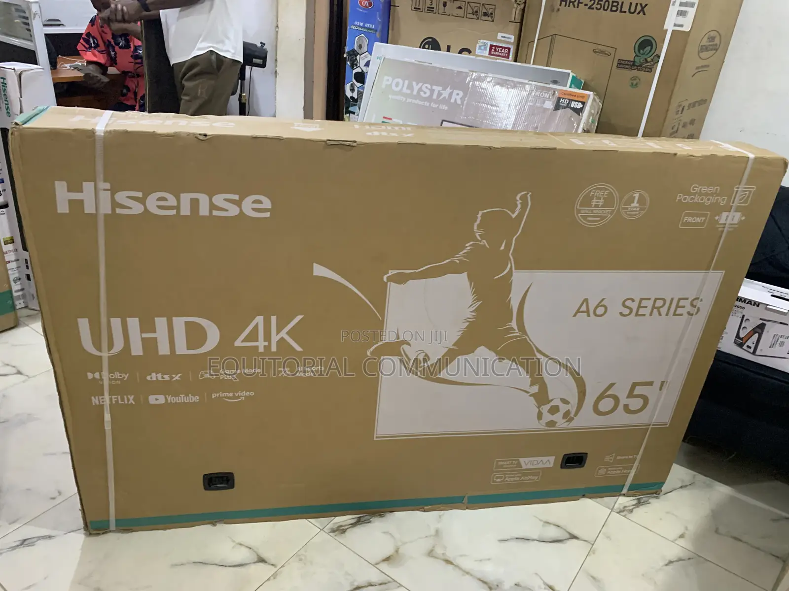 Hisense 65-Inch Smart Tv – Stream in Ultra Hd