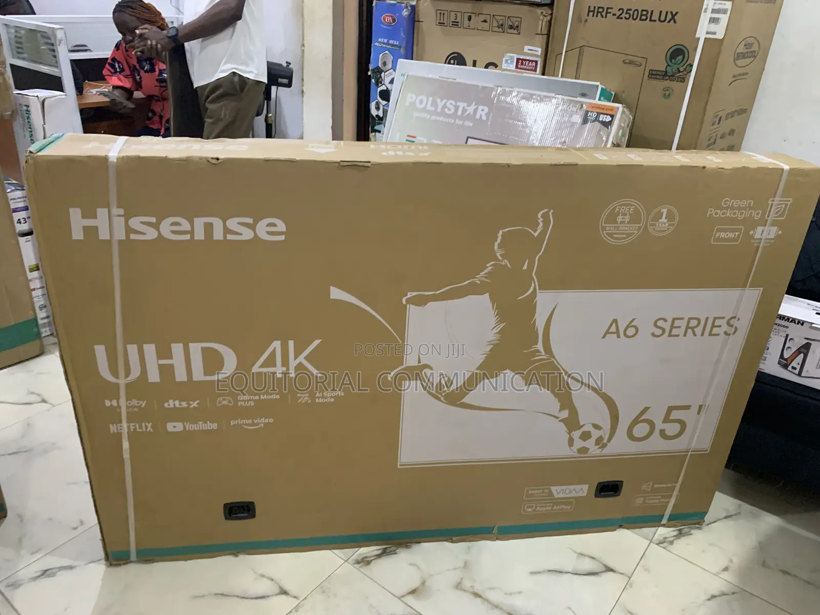 Hisense 65-Inch Smart Tv – Stream in Ultra Hd