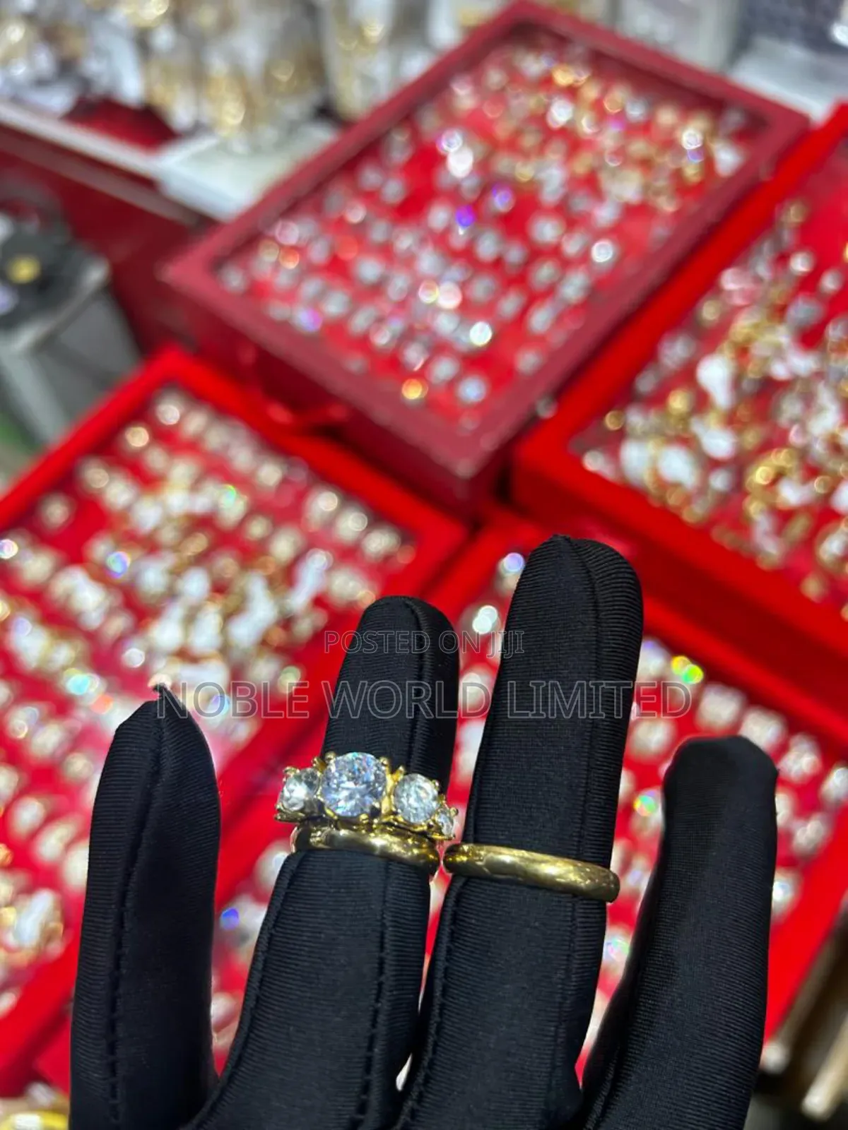 Elegant Proposal/Wedding/Engagement Rings CHM 6