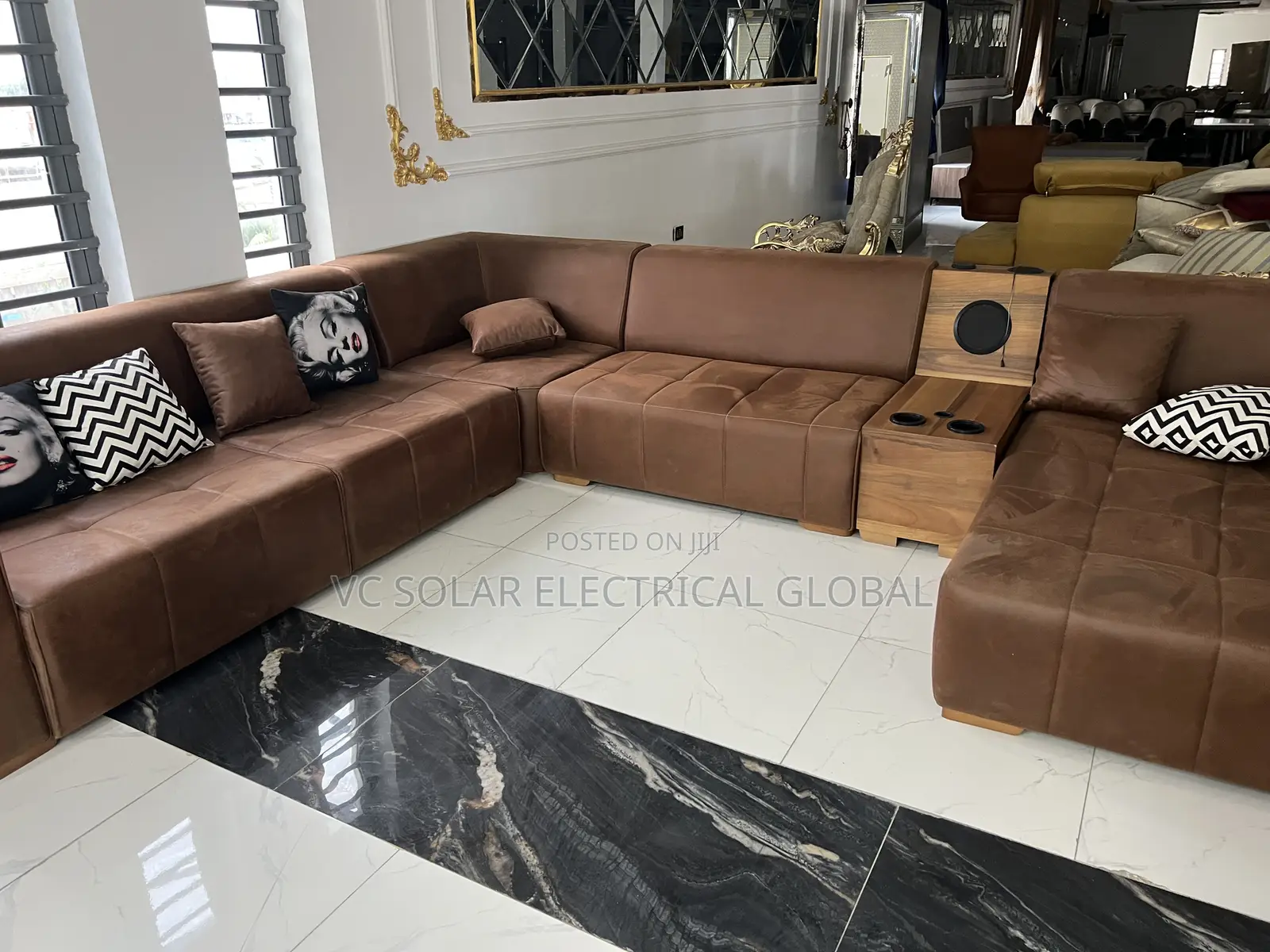 L-Shape Recliner Sofa Set Chair