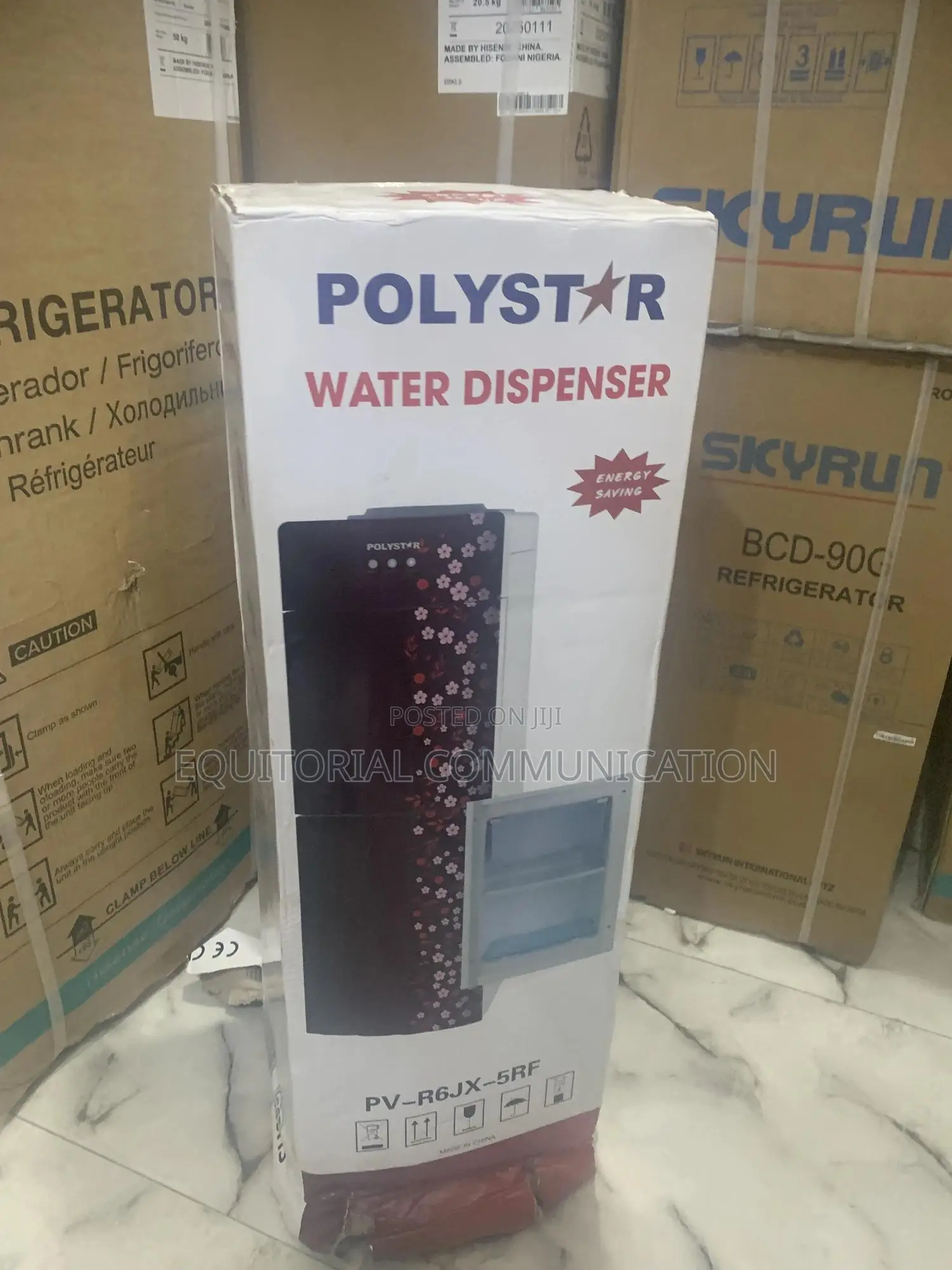 Polystar Pv-R6jx-5rf Dual Temp Water Dispenser With Built-I