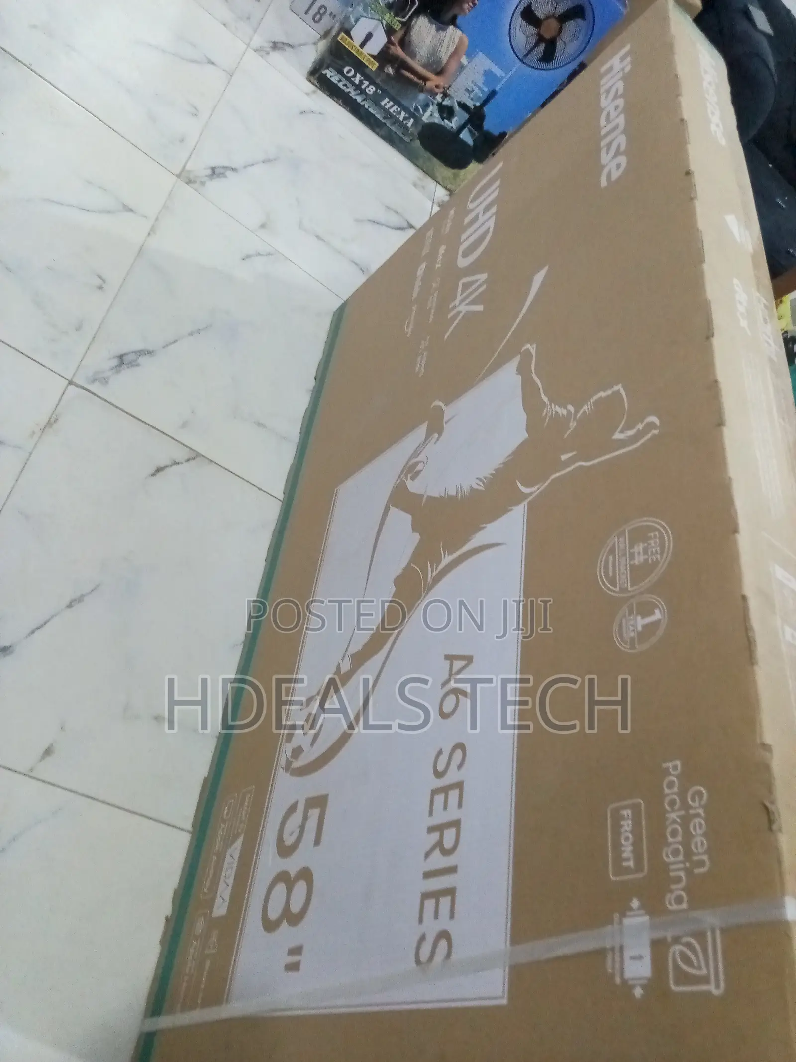 Hisense 58" Smart Tv With Vidaa A6 Os