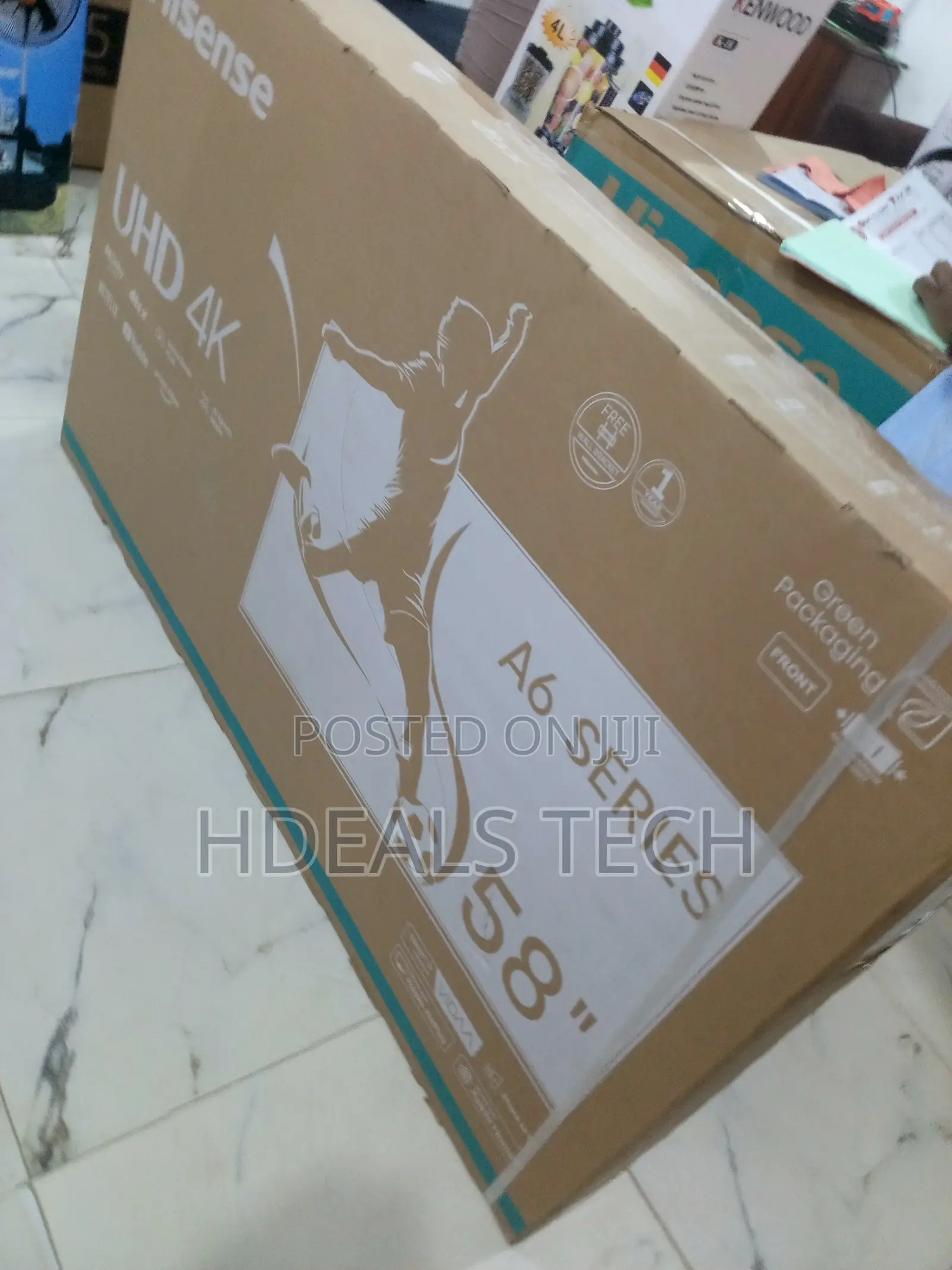 Hisense 58inches Smart Tv With Free Wall Bracket