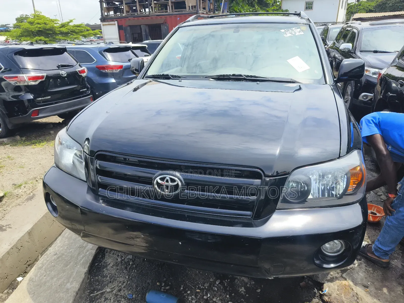 Toyota Highlander Limited V6 2006 Black