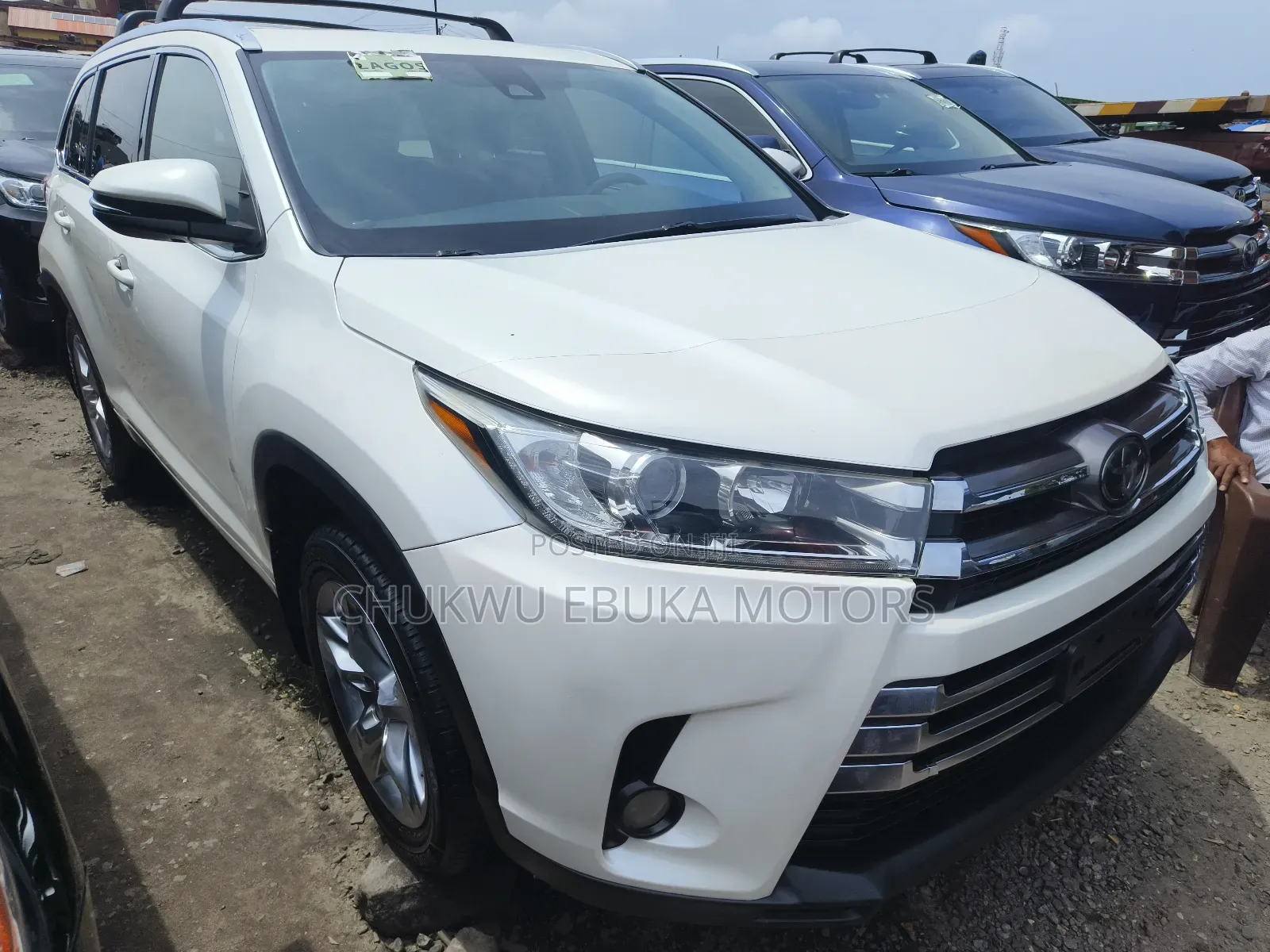 Toyota Highlander Limited Platinum 4x4 V6 (3.5L 6cyl 8A) 2018 White