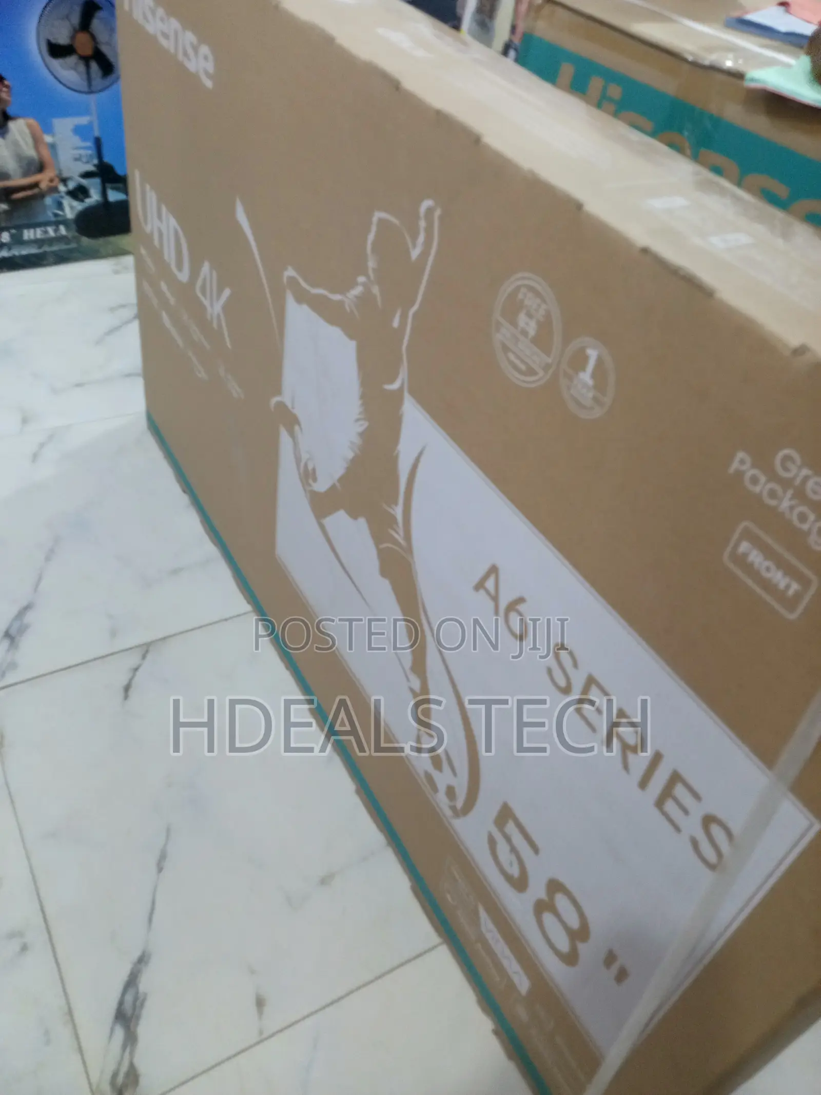 Hisense 58" Smart Tv With Dolby Vision HDR