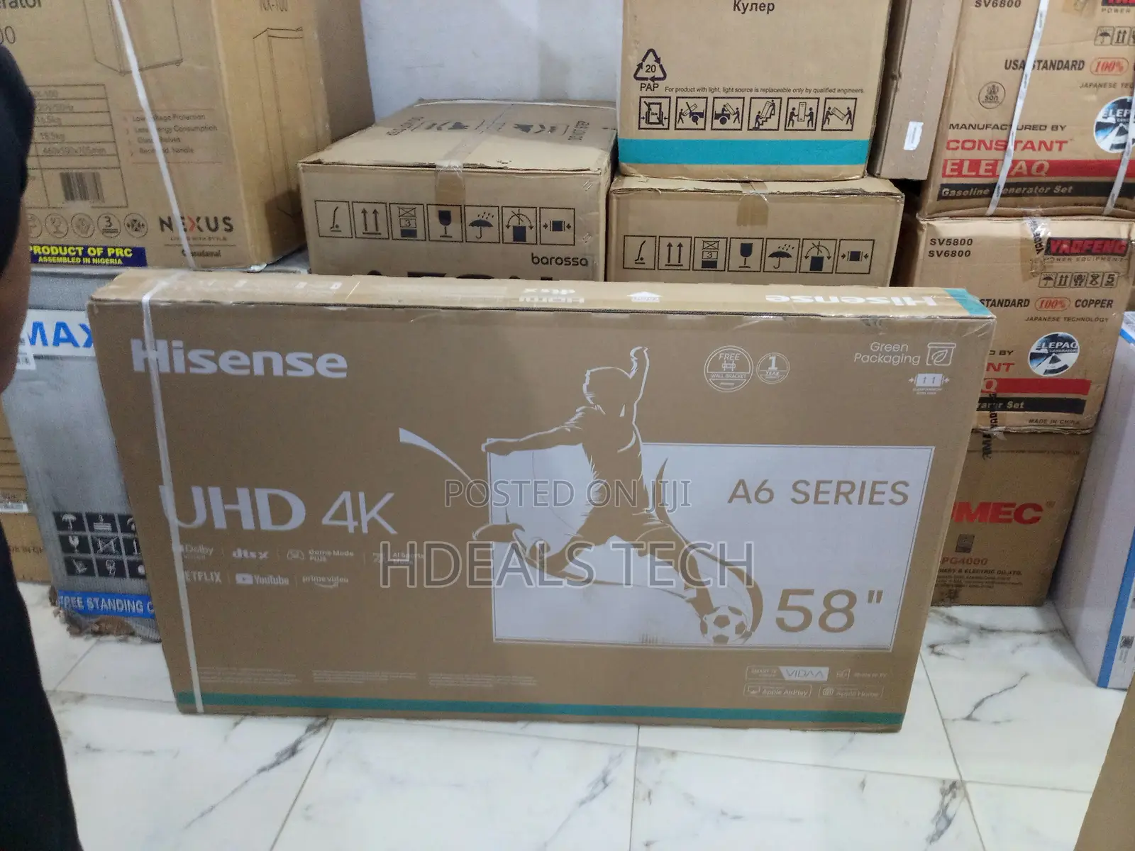 Hisense A6h Series 58" Tv – Hdr, Bluetooth