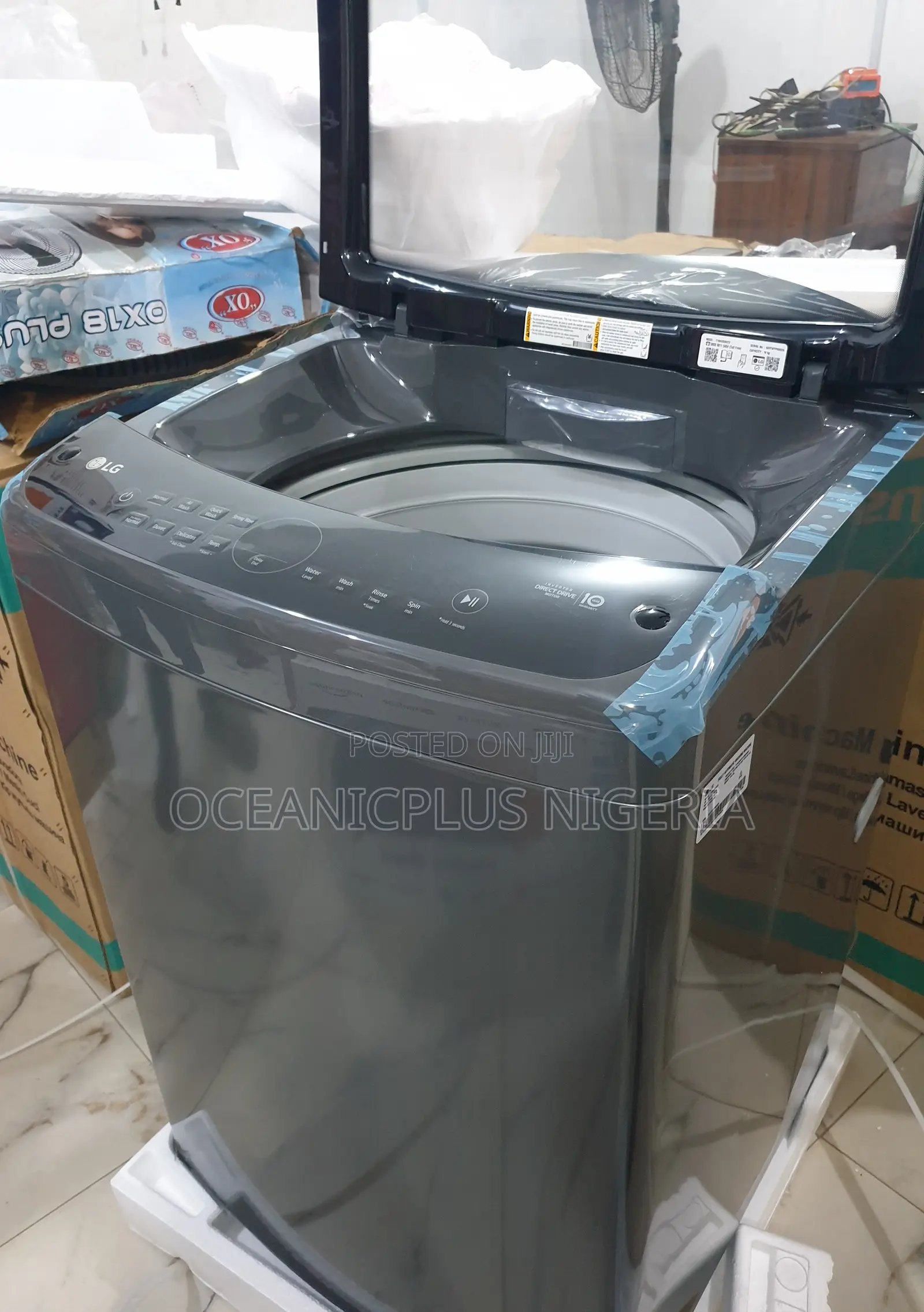 Laundry Made Easy -Lg Powerful 19kg Top Load Washing Machine