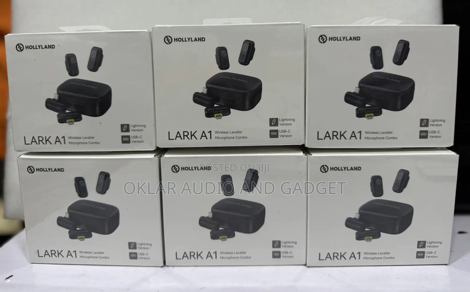 Hollyland Lark A1 Wireless Lav Mic For iPhone And Android