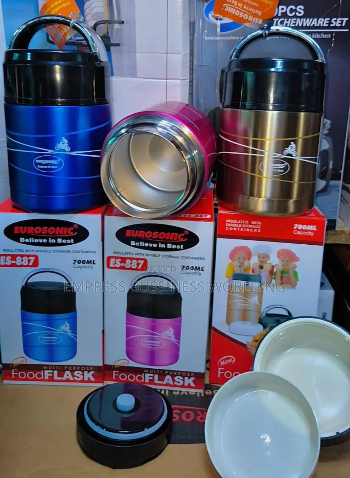 Insulated Food Warmer With Lunch Bag-800ml
