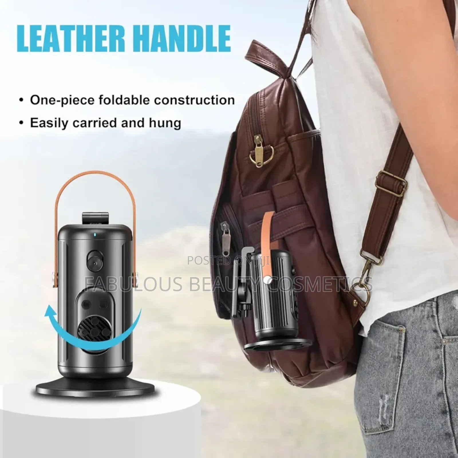 360° Face Tracking Tripod, No App Needed, Bluetooth Remote