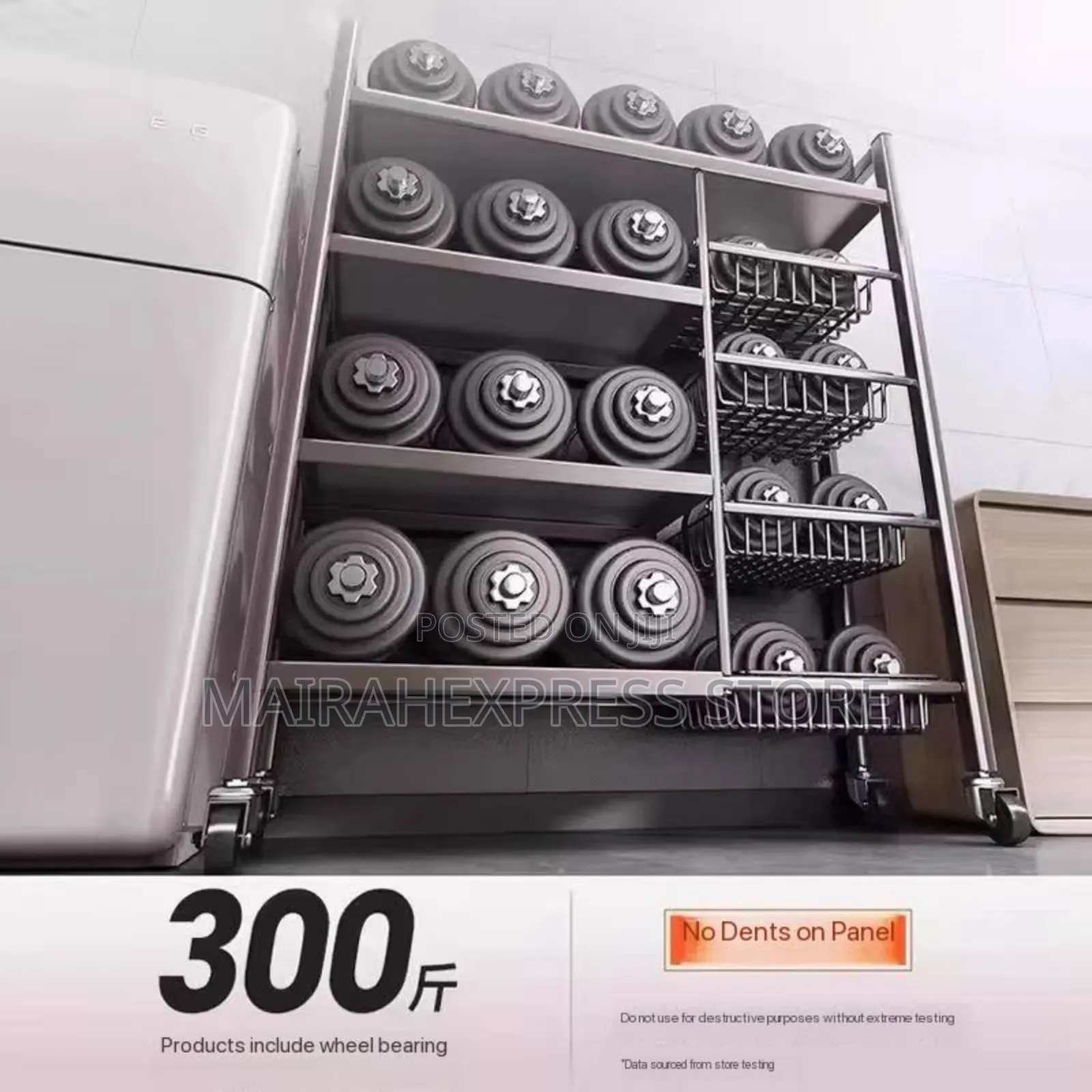 Multi Tiers Kitchen Storage Shelf Rack Organizer