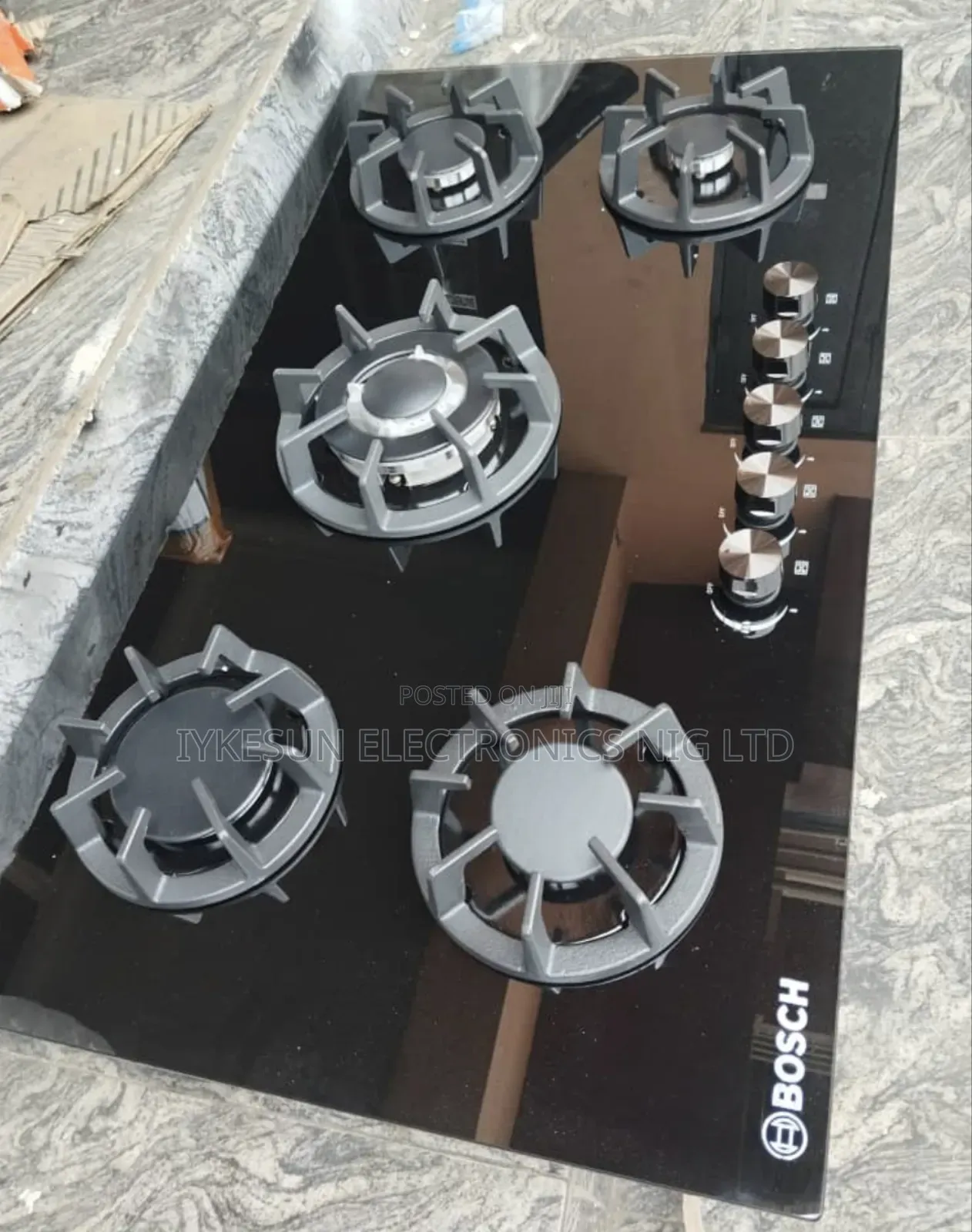 Original Bosch 90cm Built-in Gas Cooker Hob 5 All Gas Burner