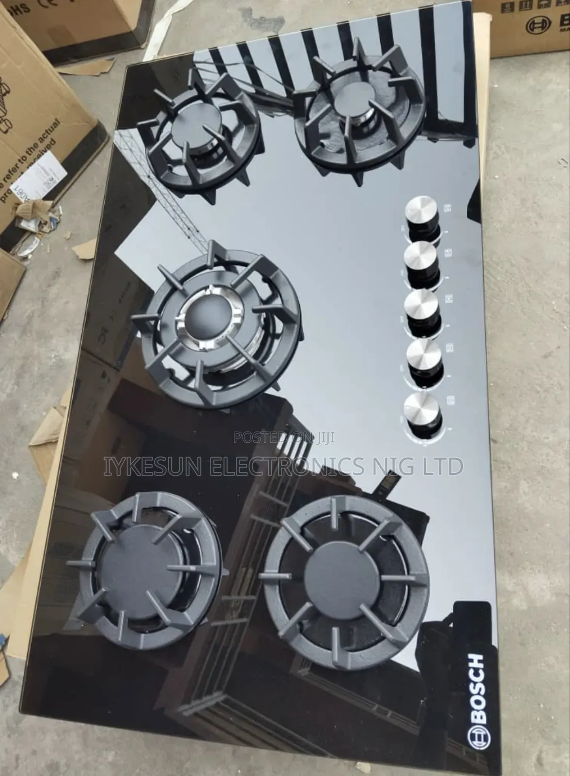 Original Bosch 90cm Built-in Gas Cooker Hob 5 All Gas Burner