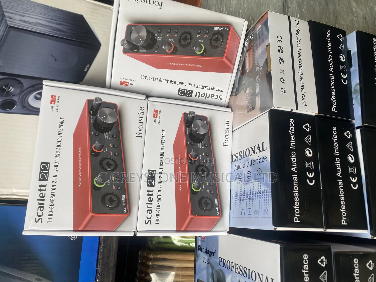 Focusrite Scarlett 2i2 Sound Card