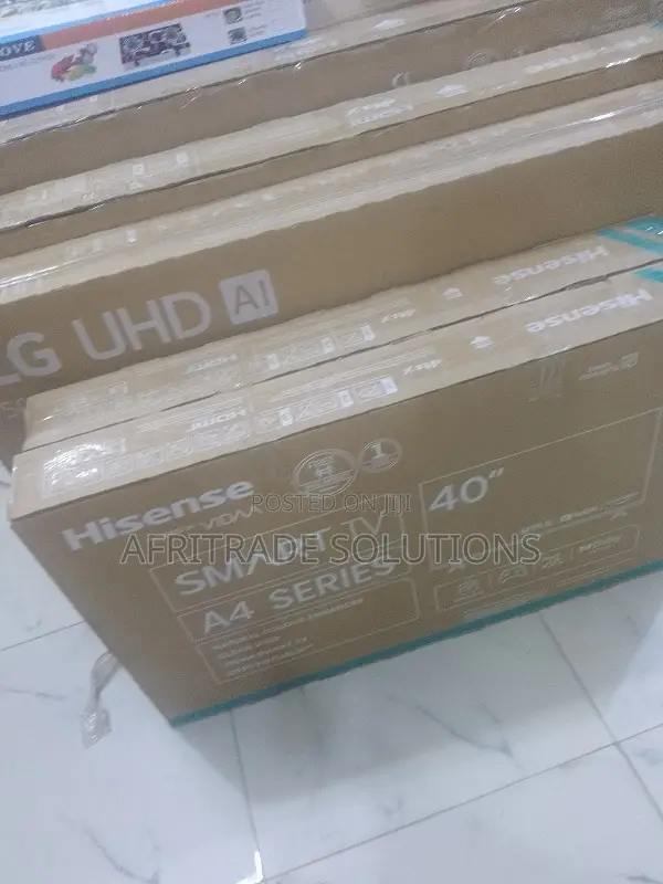 Hisense 40′′ Smart Tv – Near‐Bezel Metal Unibody