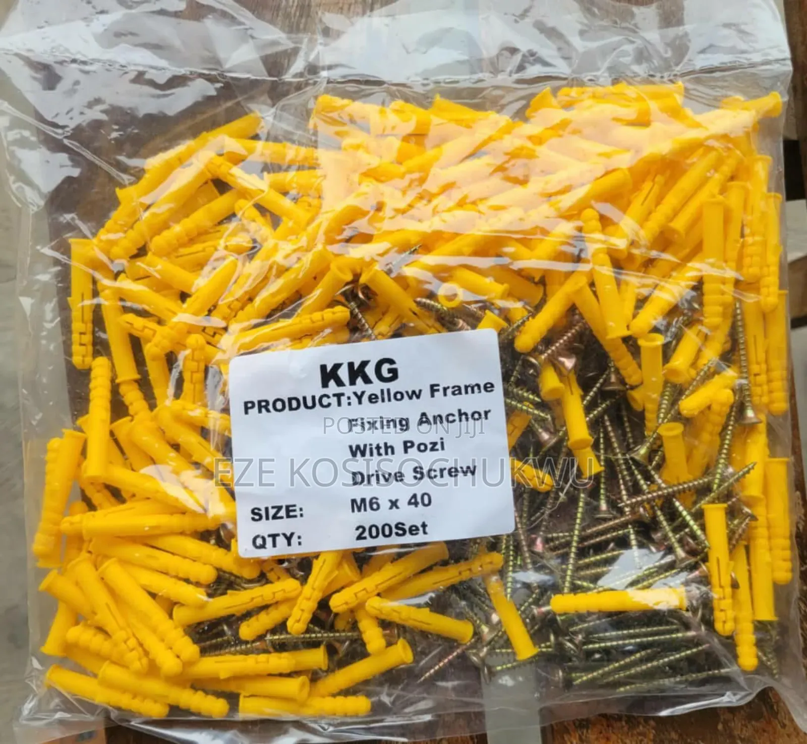 Golden Screw and Fisher Peg