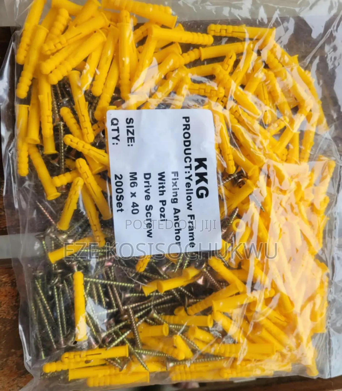 Golden Screw and Fisher Peg