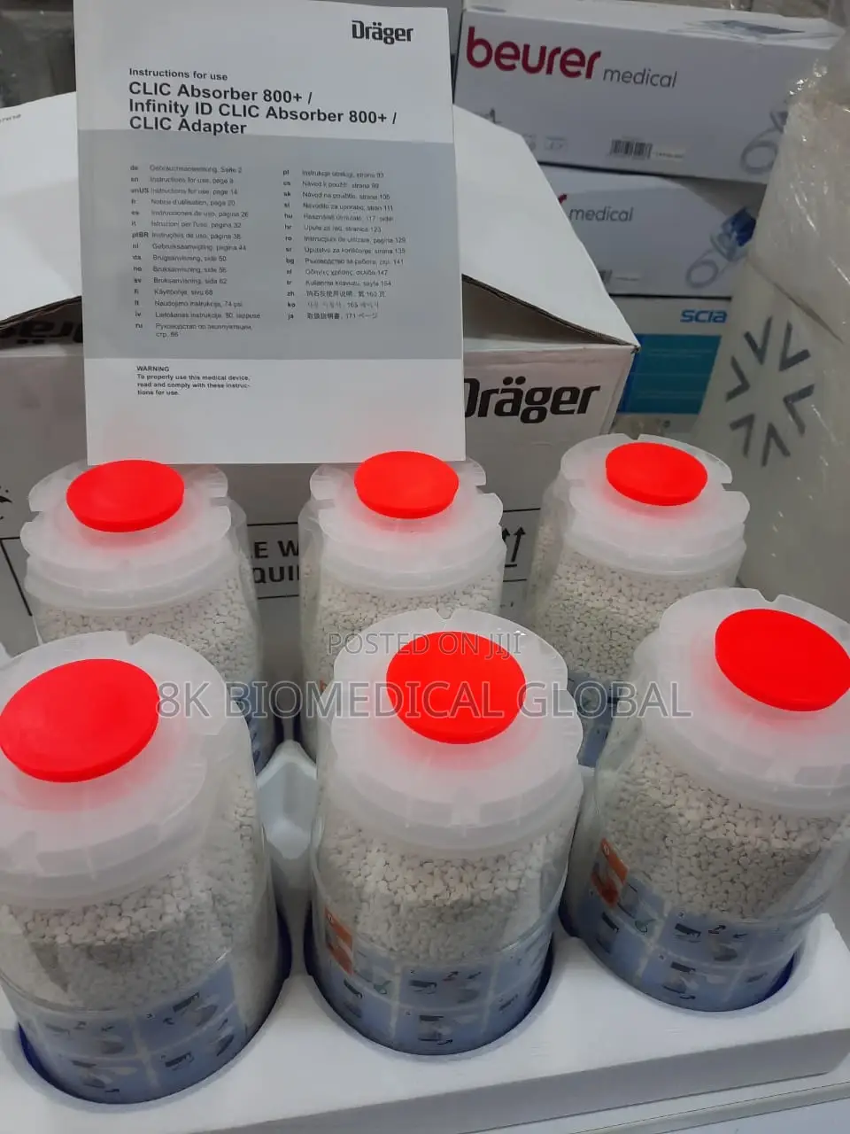 Drägersorb 800 Plus Soda Lime Absorber