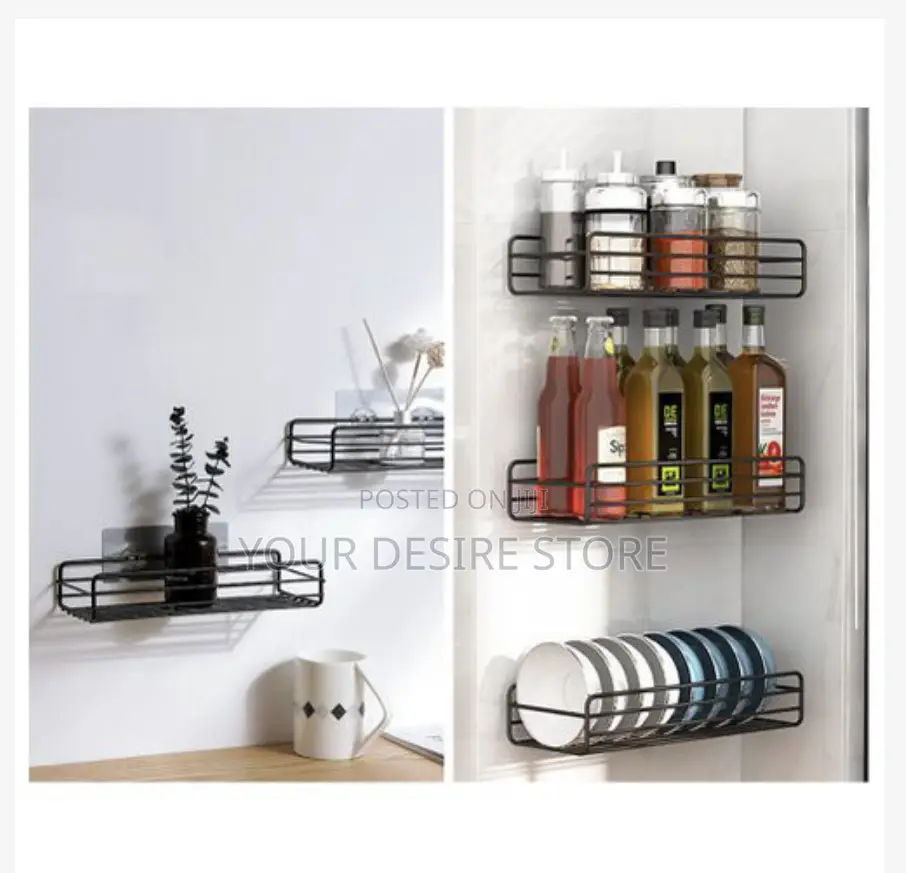 Bathroom Shower Storage Organizer Shower Rack -1pc 2 Hooks