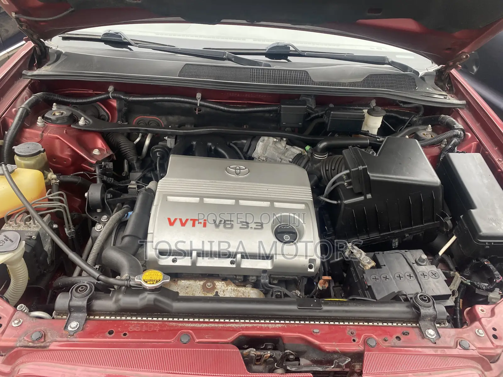 Toyota Highlander Limited V6 2006 Red