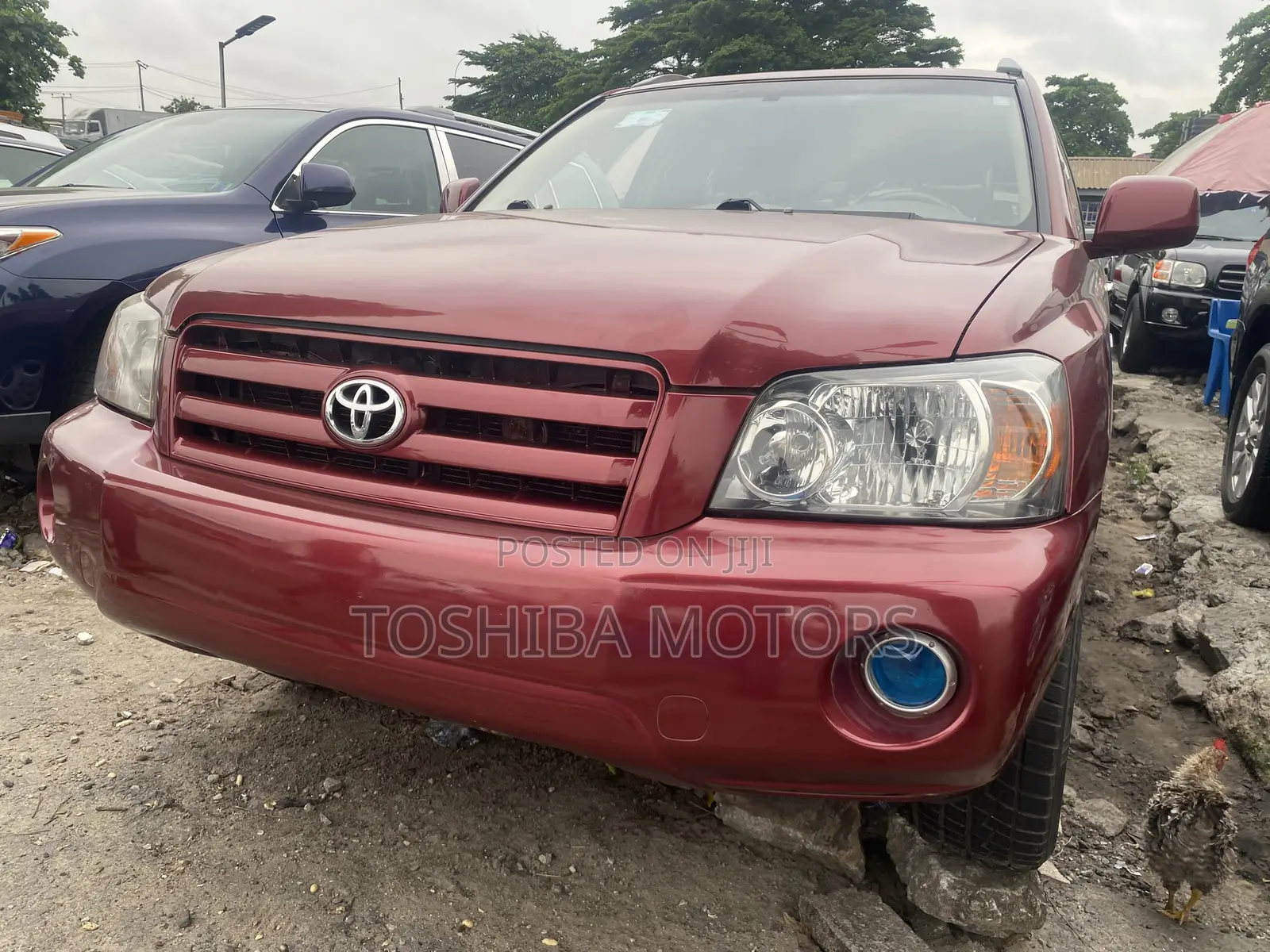 Toyota Highlander Limited V6 2006 Red