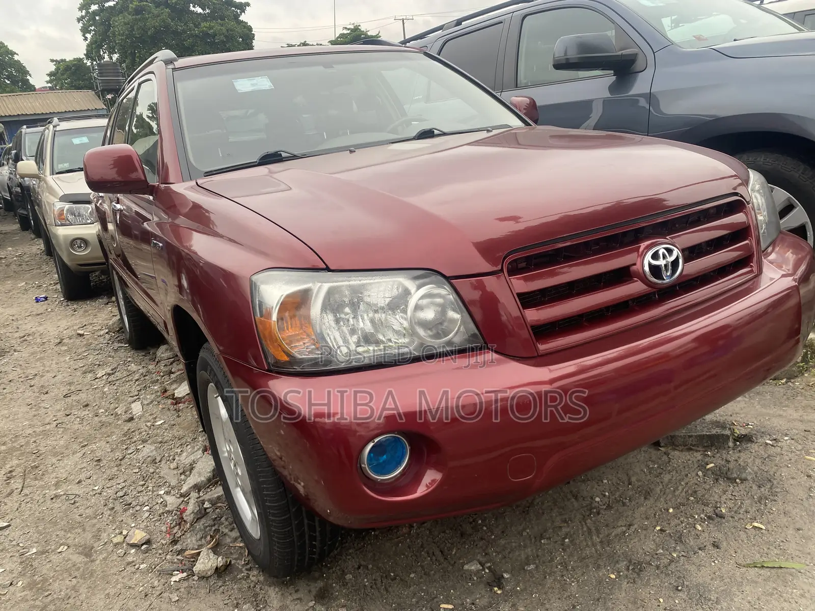 Toyota Highlander Limited V6 2006 Red
