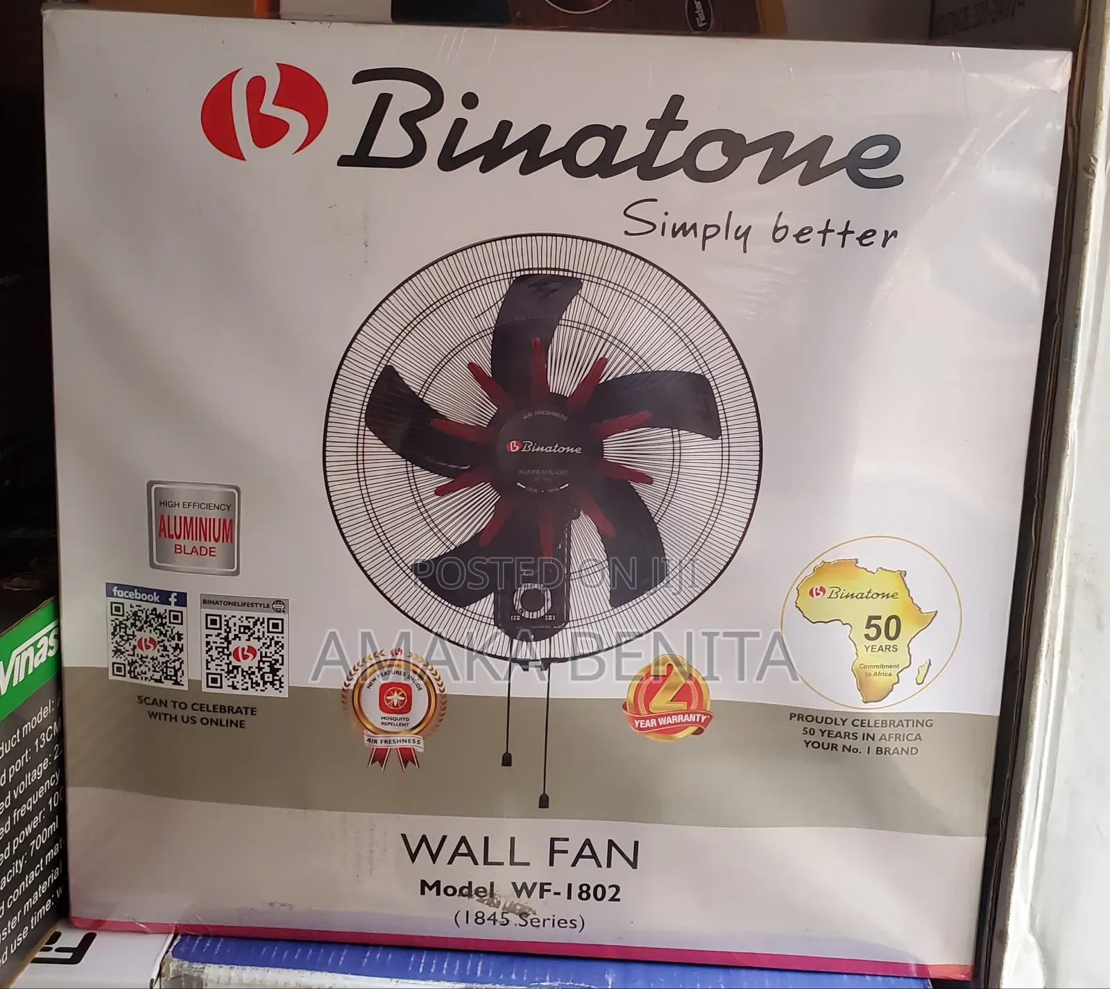 Binatone Wall Fan
