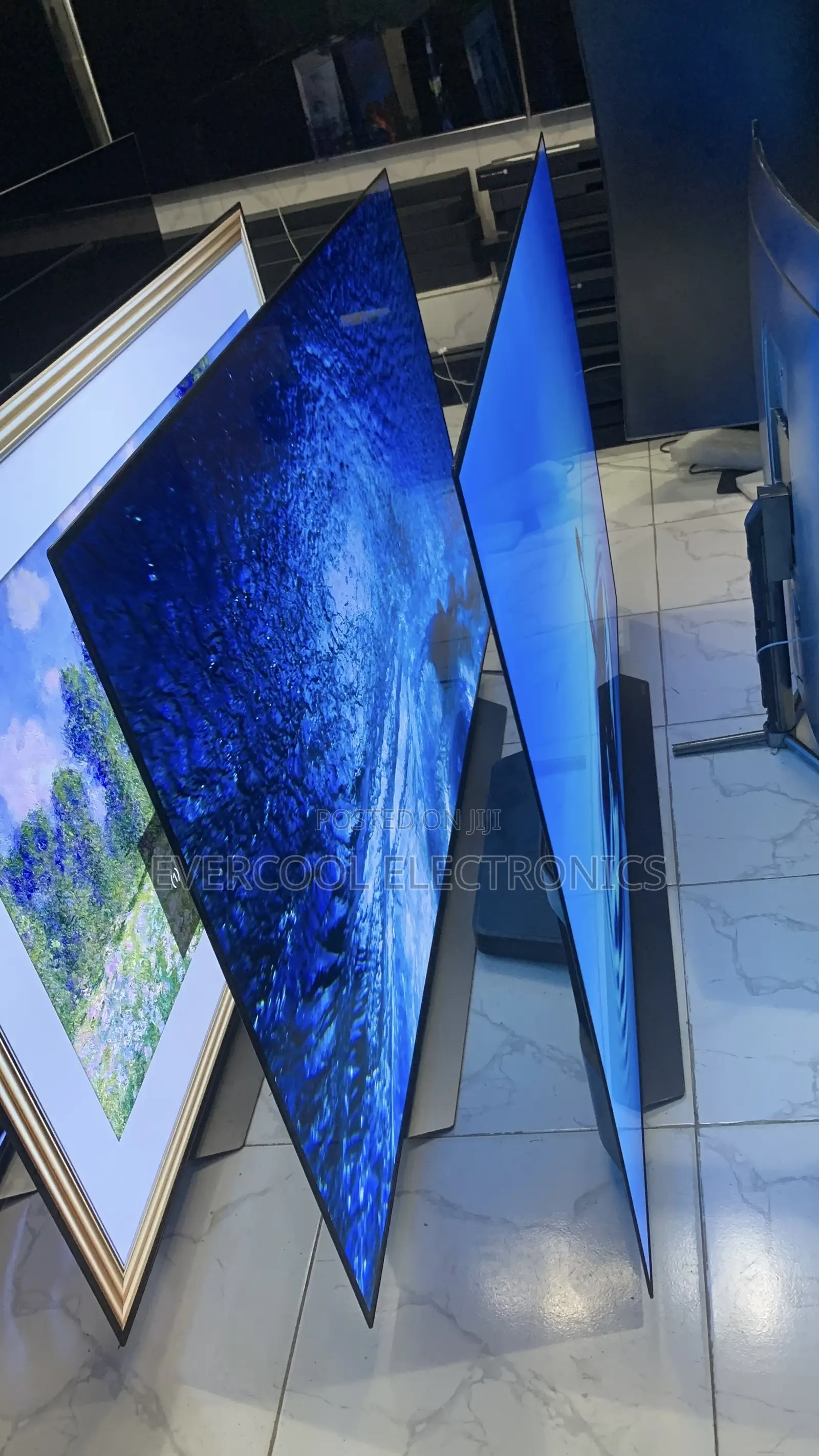 Blade Slim 65’ Lg Oled Evo Cx Smart Tv Without Burn-In
