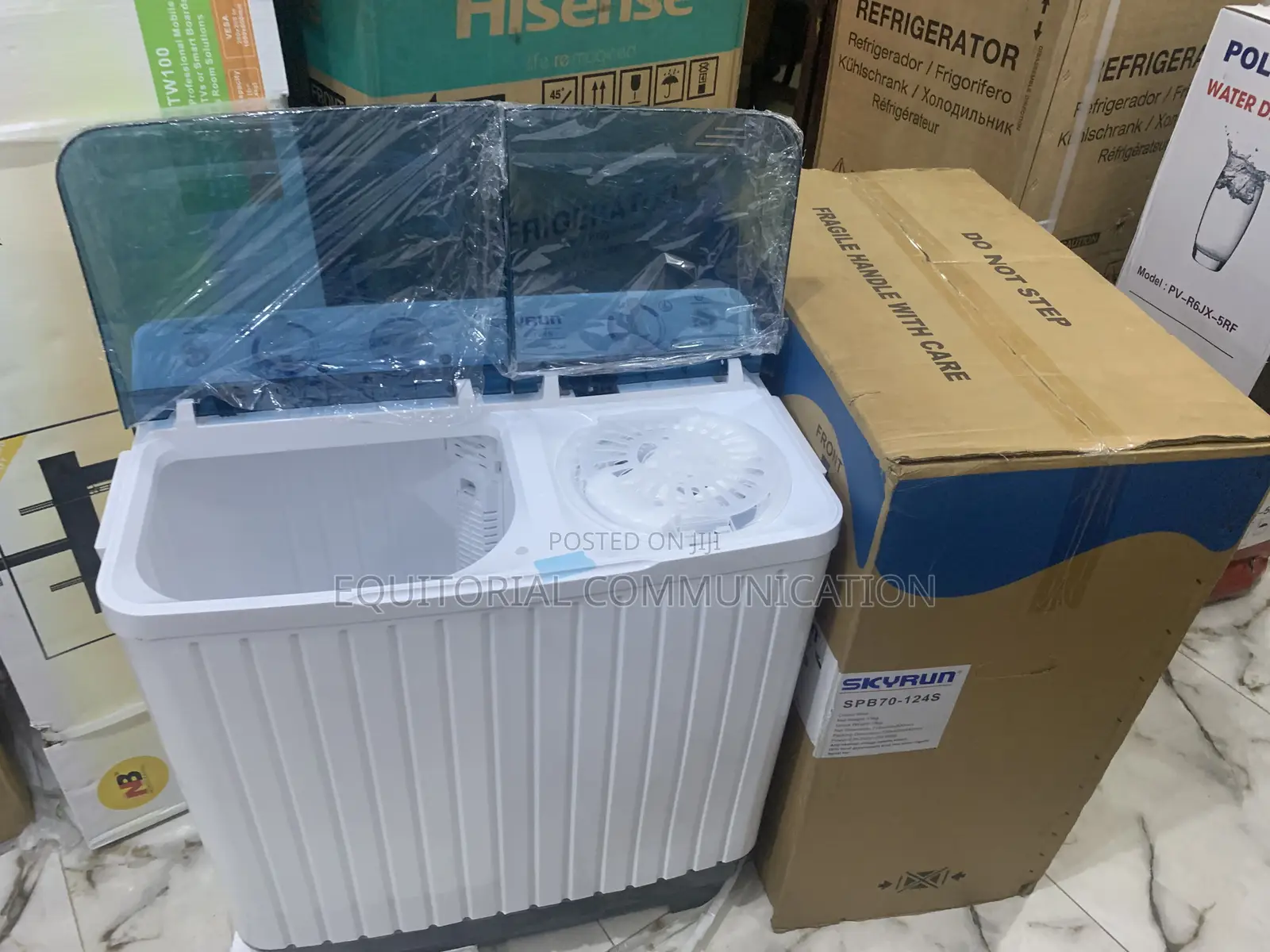 Skyrun 6kg Semi-Automatic Twin Tub Washer