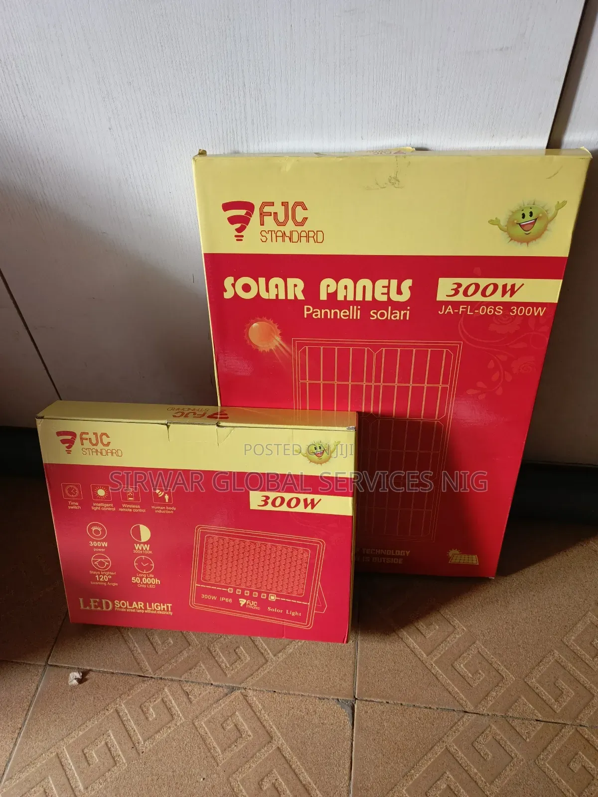300watts FJC Solar Floodlight