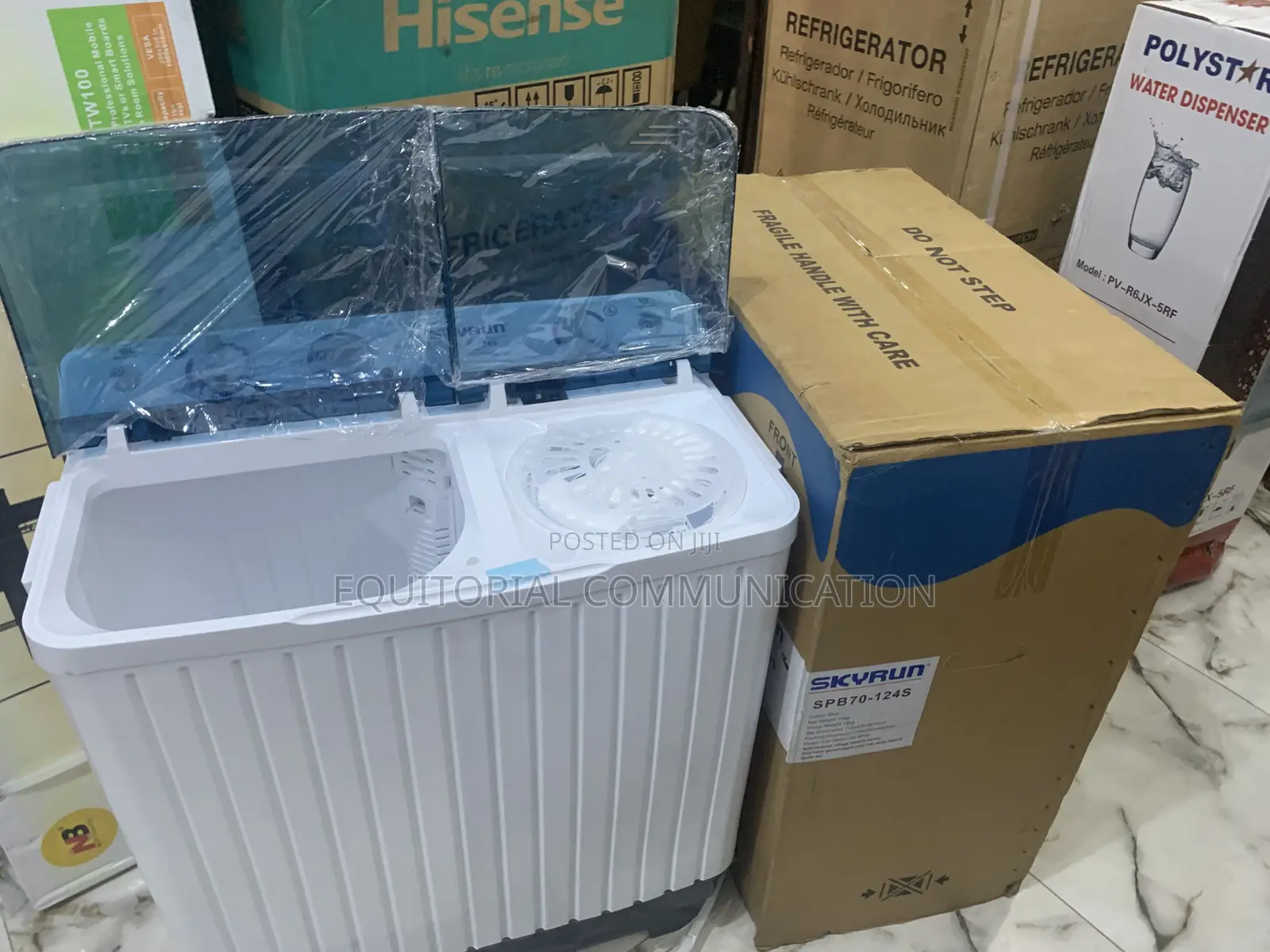 Skyrun Semi-Automatic 6kg Washing Machine With Quick Wash