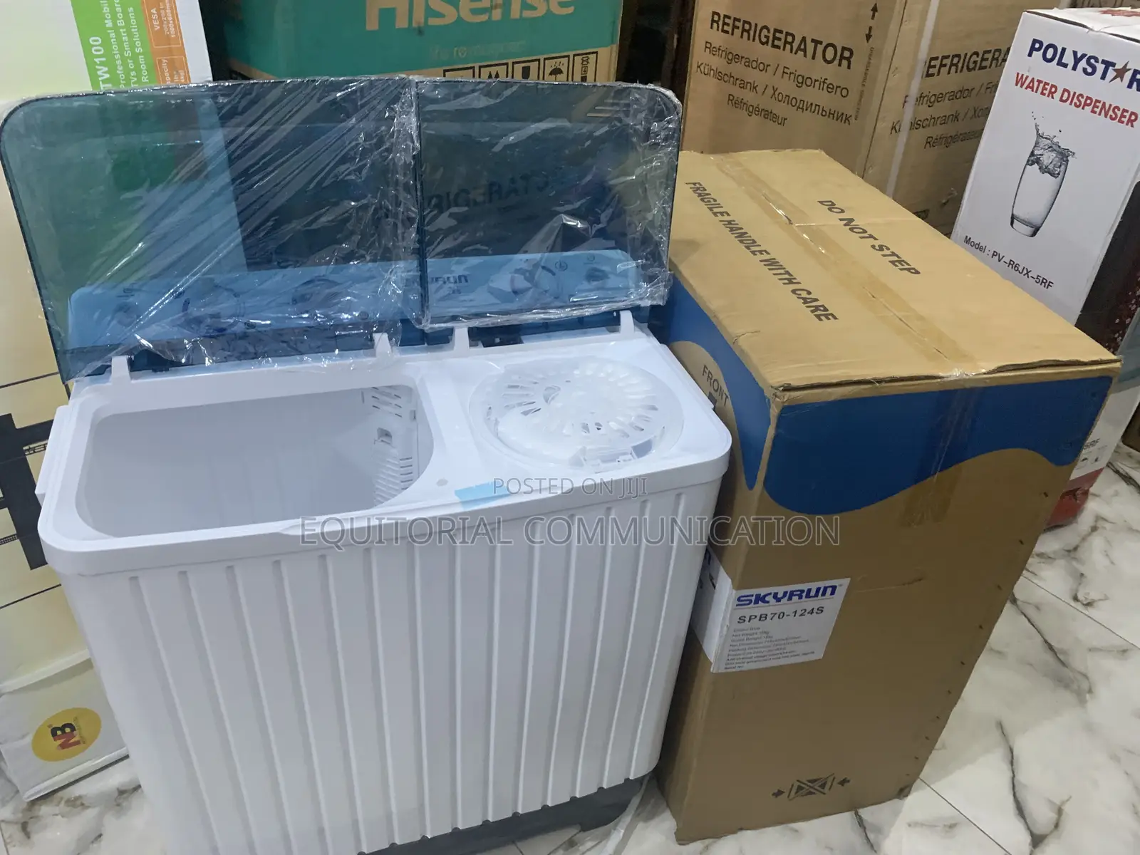 Skyrun Semi-Automatic 6kg Washing Machine With Quick Wash
