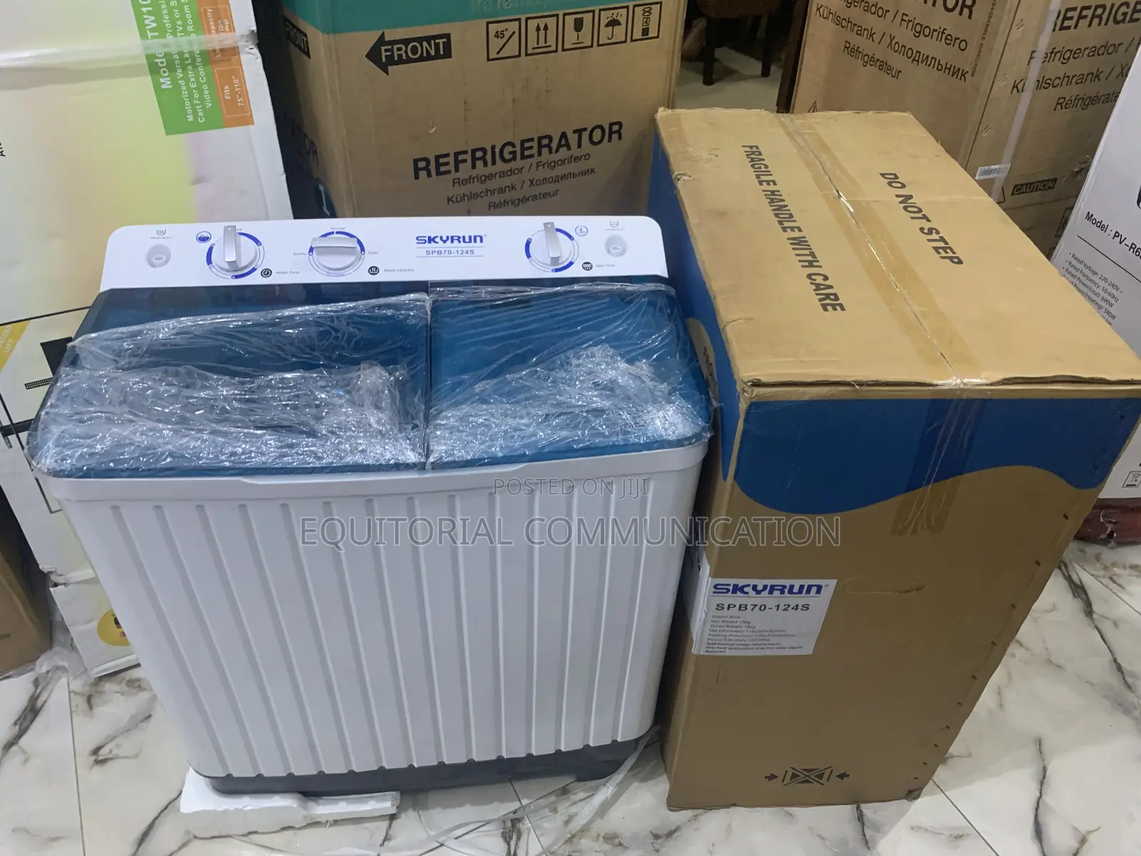 Heavy-Duty Twin Tub – Skyrun Spb70-124s