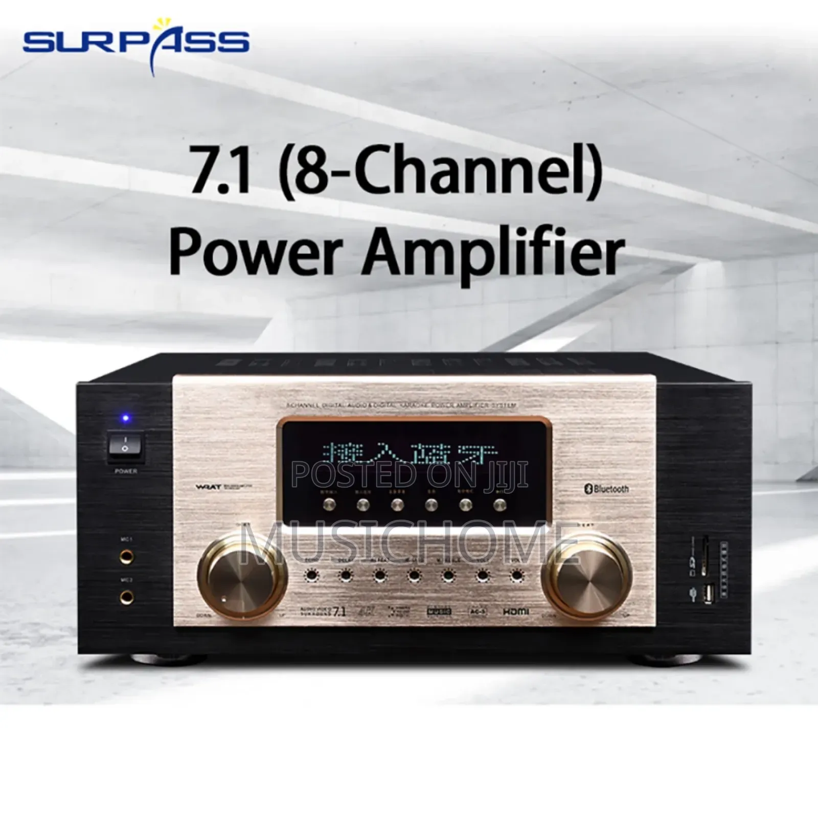 7.1 Digital Avr Amplifier for Cinema