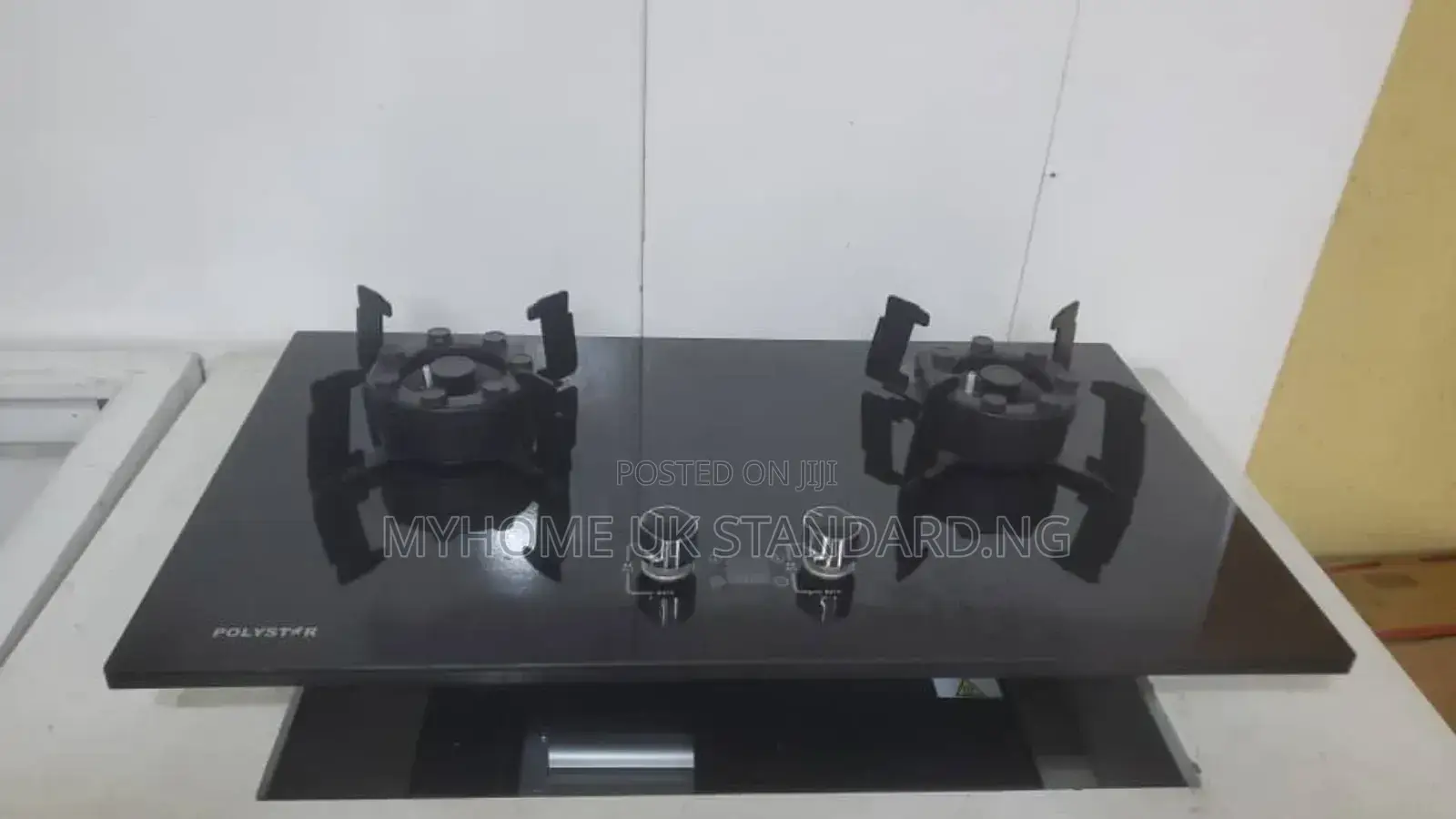 Double Gas Cooker Glass