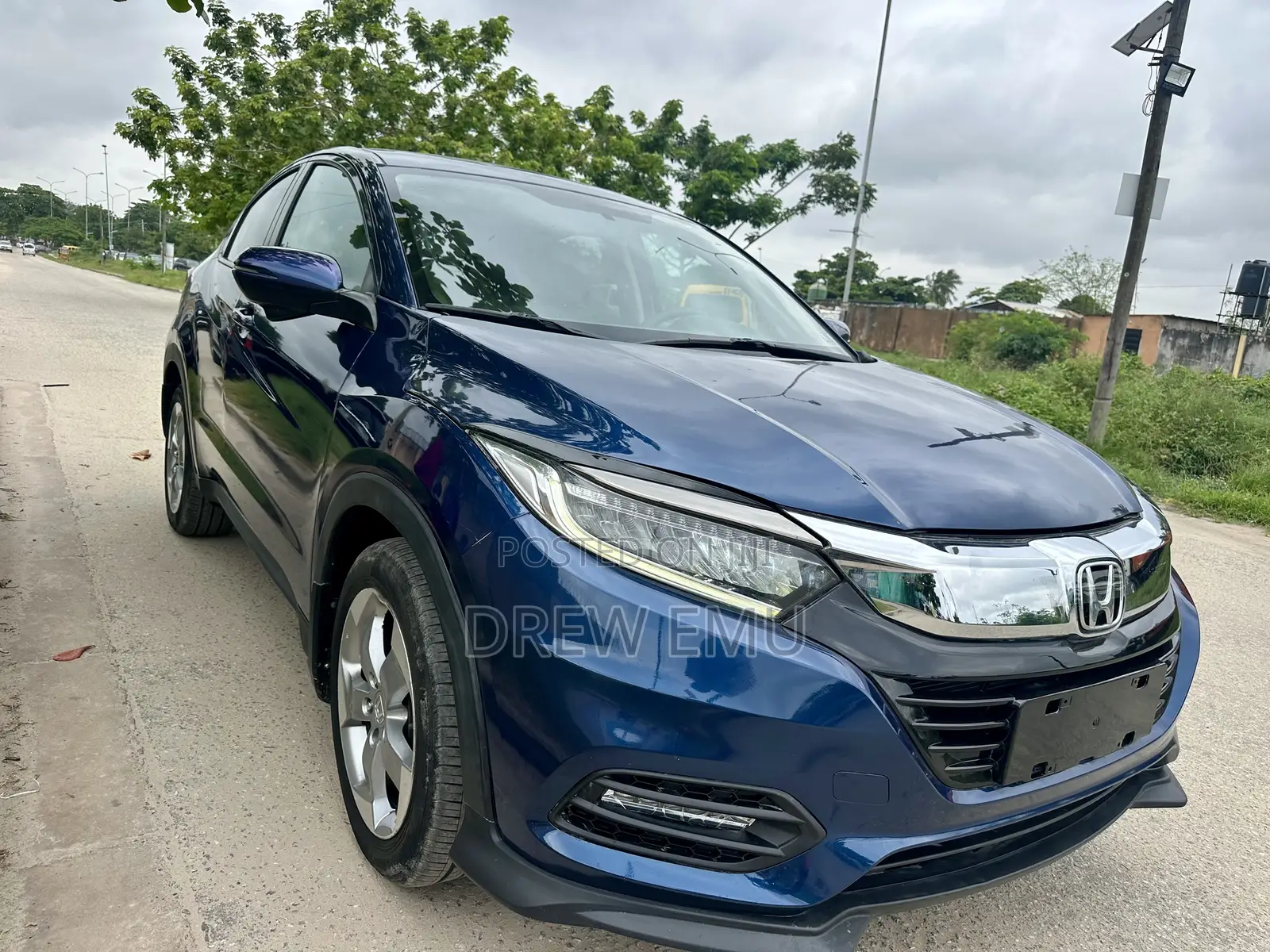 Honda HR-V EX-L w/Navigation AWD 2017 Blue