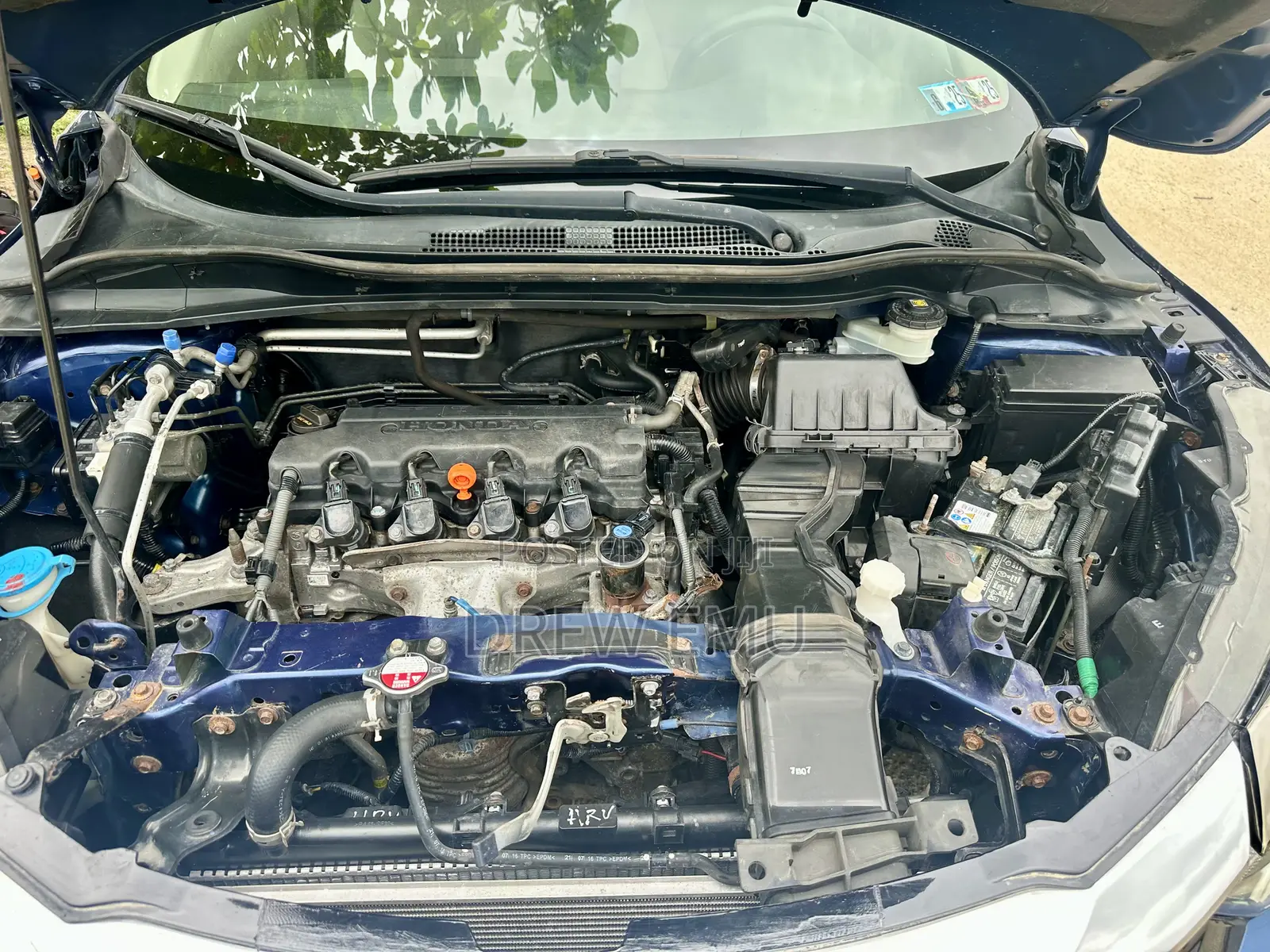Honda HR-V EX-L w/Navigation AWD 2017 Blue