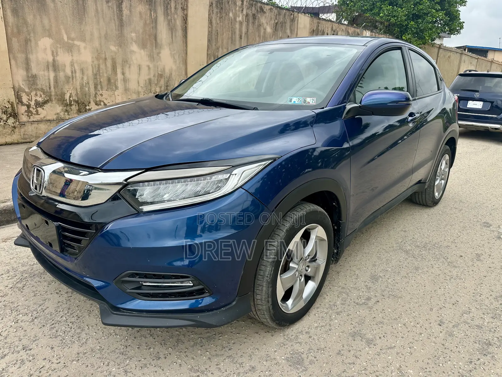 Honda HR-V EX-L w/Navigation AWD 2017 Blue