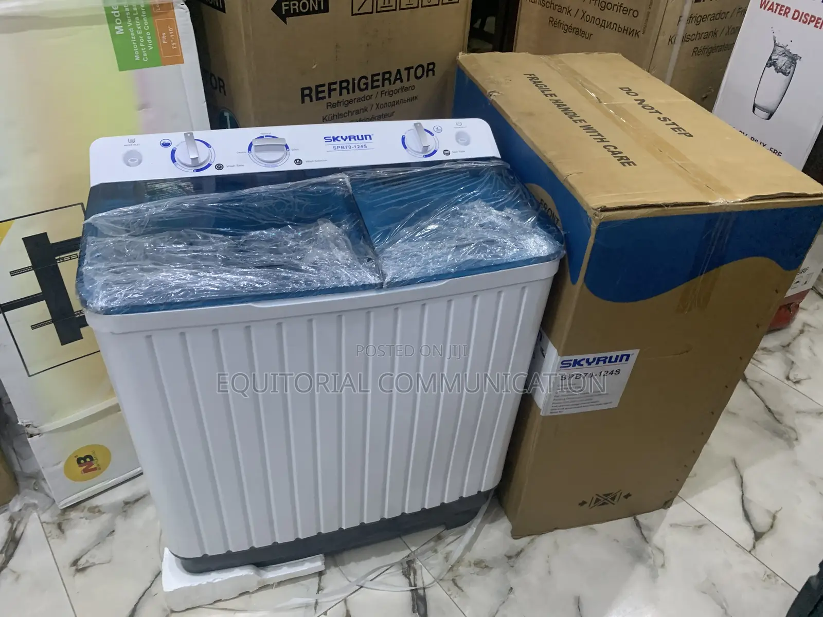 Strong Wash Action, Low Water Use With Skyrun Spb70-124s