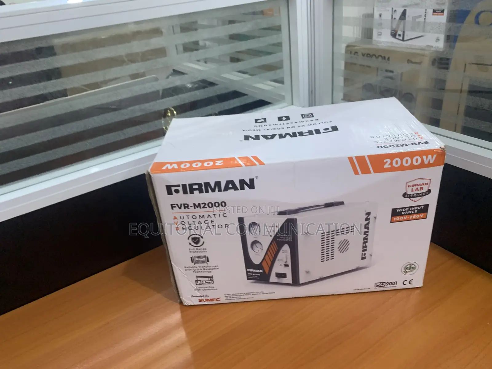 Firman 2000w Avr for Electronics Protection