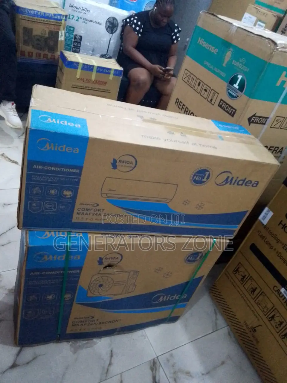 Super Quite Midea 1hp Split Ac – Msaf24a-09crdn1
